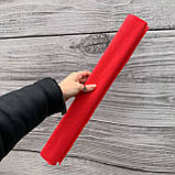 Гофрований папір червоного кольору, фото 3