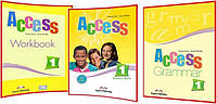 Access 1 Student's Book + Workbook + Grammar (Підручник + робочий зошит + грматика)