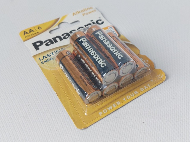 Батарейка АА 1,5V Alkaline (6шт.) (Panasonic) LR6APB