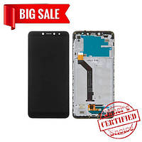 LCD Xiaomi Redmi S2 with touch screen and frame black (Original)