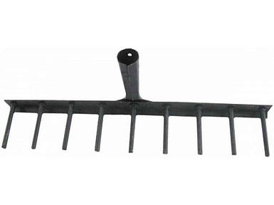 Граблі металеві для городу №3 (з зубом круглим) ТМ ВОДОЛІЙ-ЯП FG
