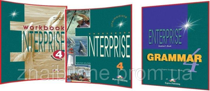 Enterprise 4 Coursebook + Workbook + Grammar (Підручник + зошит + граматика)