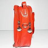 Рюкзак-сумка дитяча для дівчинки червоний лисеня, фото 3