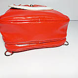 Рюкзак-сумка дитяча для дівчинки червоний лисеня, фото 4