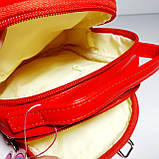 Рюкзак-сумка дитяча для дівчинки червоний лисеня, фото 6