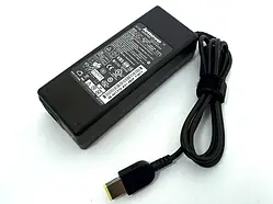 Блок живлення для Ноутбука Lenovo 20 V 4.5 A 90 W (USB + pin). Роз'єм прямокутний жовтий