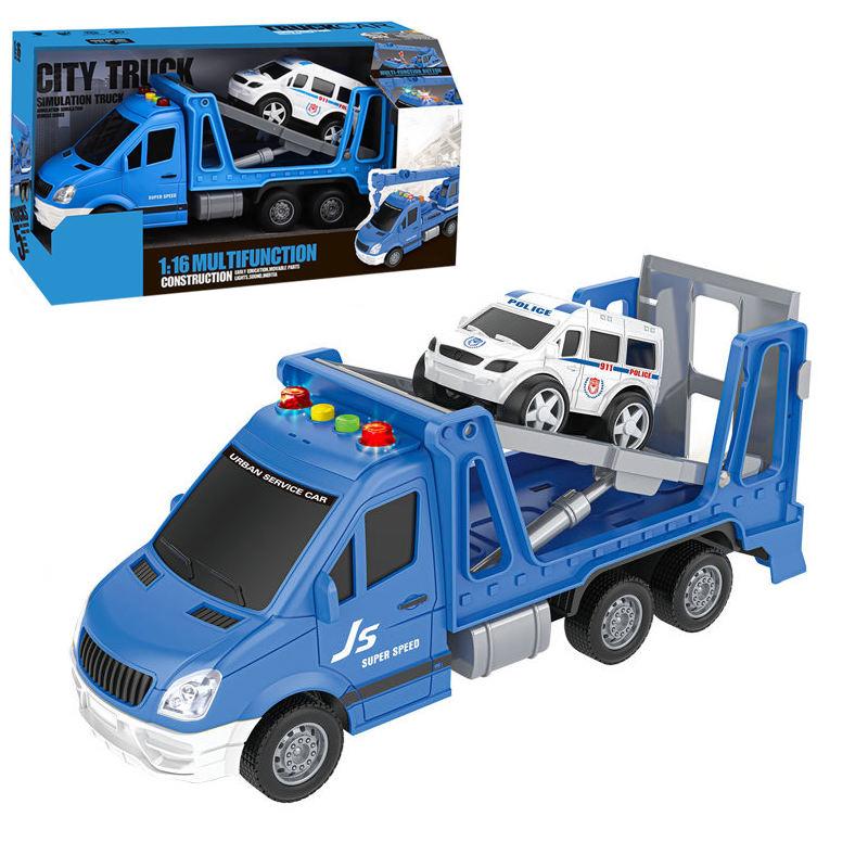 Інерційна машина "Евакуатор" СИНЯ арт. JS 142/142 A, фото 1