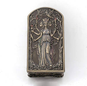 Скринька Veronese Геката богиня магії та чарівництва 15 см 77470A4 фігурка статуетка вербонезе
