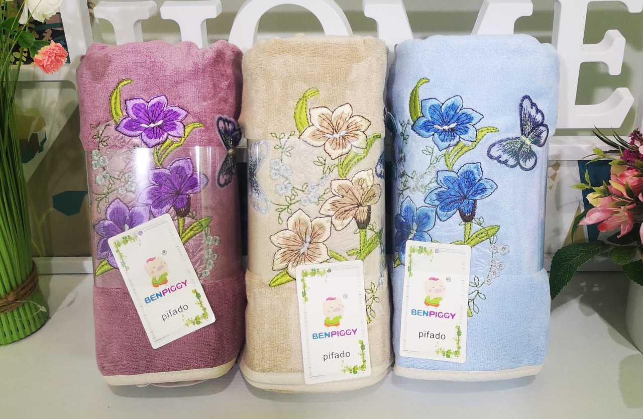 Рушник кухонний мікрофібра розмір 35*70 см (від 6 шт.)