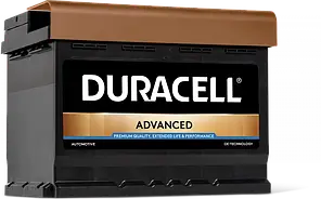 АКБ DURACELL 60Ah 540A R+ Advanced  DA60T (h= 175)