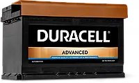 АКБ DURACELL 74Ah 680A R+ Advanced DA74