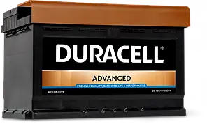 АКБ DURACELL 74Ah 680A R+ Advanced  DA74