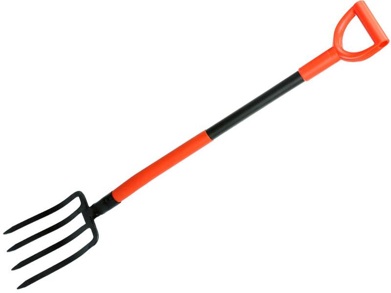 Вила садові YATO YT-86805, 18х28 см, ручка метал, 120 см, 2.4 кг, фото 1
