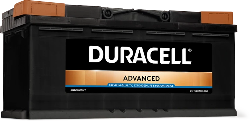 АКБ DURACELL 100Ah 820A R+ Advanced  DA100