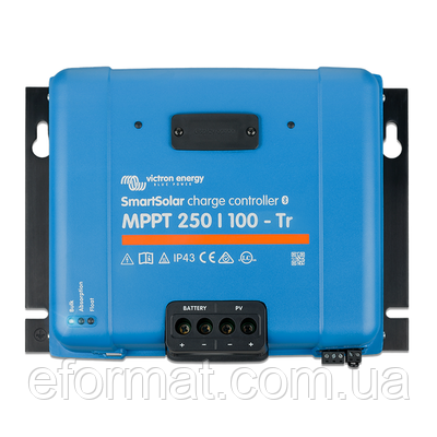 Контролер заряду victron energy smartsolar mppt 250/100-Тr ve.can (100а, 12/24/48в)