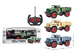Військова вантажівка на радіокеруванні 111-2 A, на пульті, з реалістичним дизайном, масштаб 1:20, 3 кольори