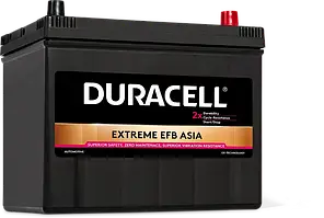 АКБ DURACELL EFB 70Ah 680A R+ Extreme DE70EFB ASIA