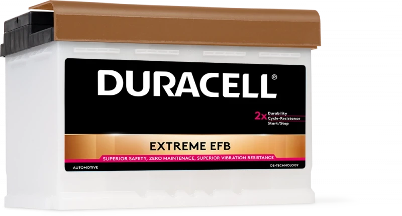 АКБ DURACELL EFB 75Ah 700A R+ Extreme DE75HEFB