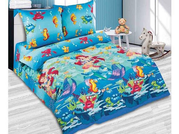Комплект постільної білизни TEEN Морська Казка (50Х70) KD9655-50 ТМ KIDSDREAM FG, фото 1