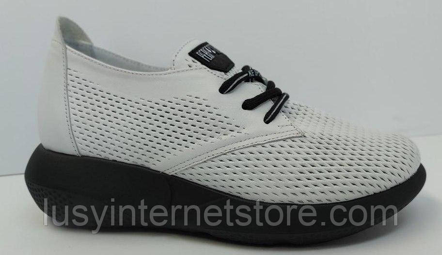 Кросівки шкіряні жіночі від виробника модель ТН23-101, фото 1