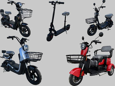 Електроскутери та Електромотоцикли