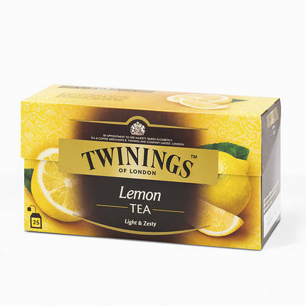 Чай чорний Twinings Лимон, 25п.х2г, фото 1