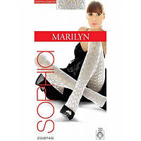 Колготки женские MARILYN SOPHIA 874 120ден, размеры: 1/2, 3/4, хлопок