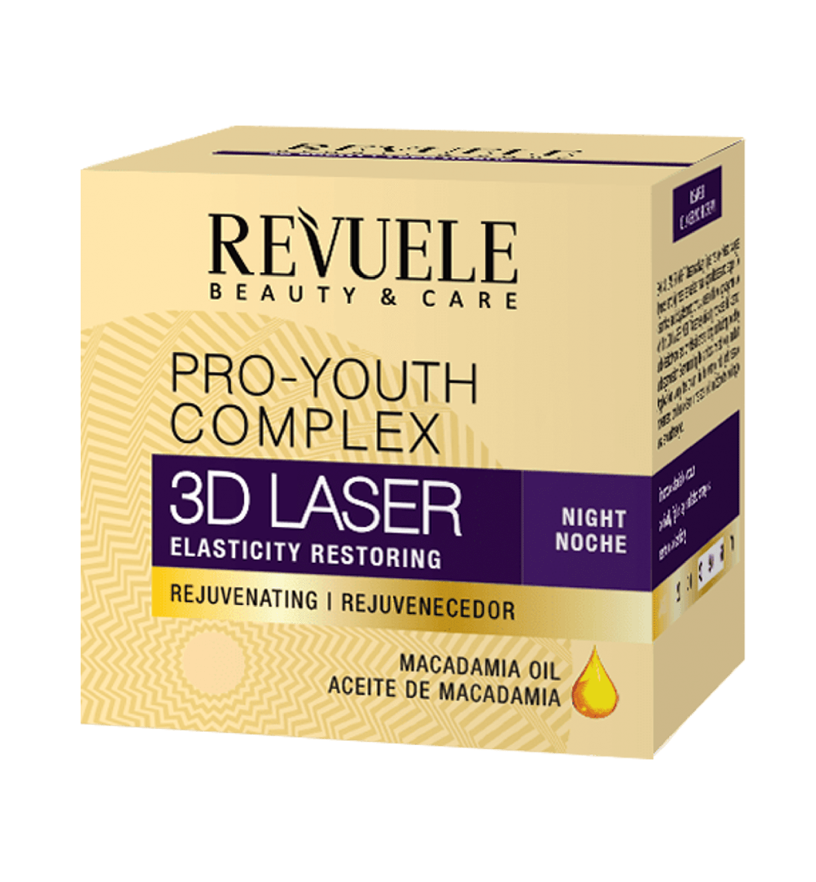 Антивіковий крем для обличчя нічний Revuele 3D Laser 50 мл