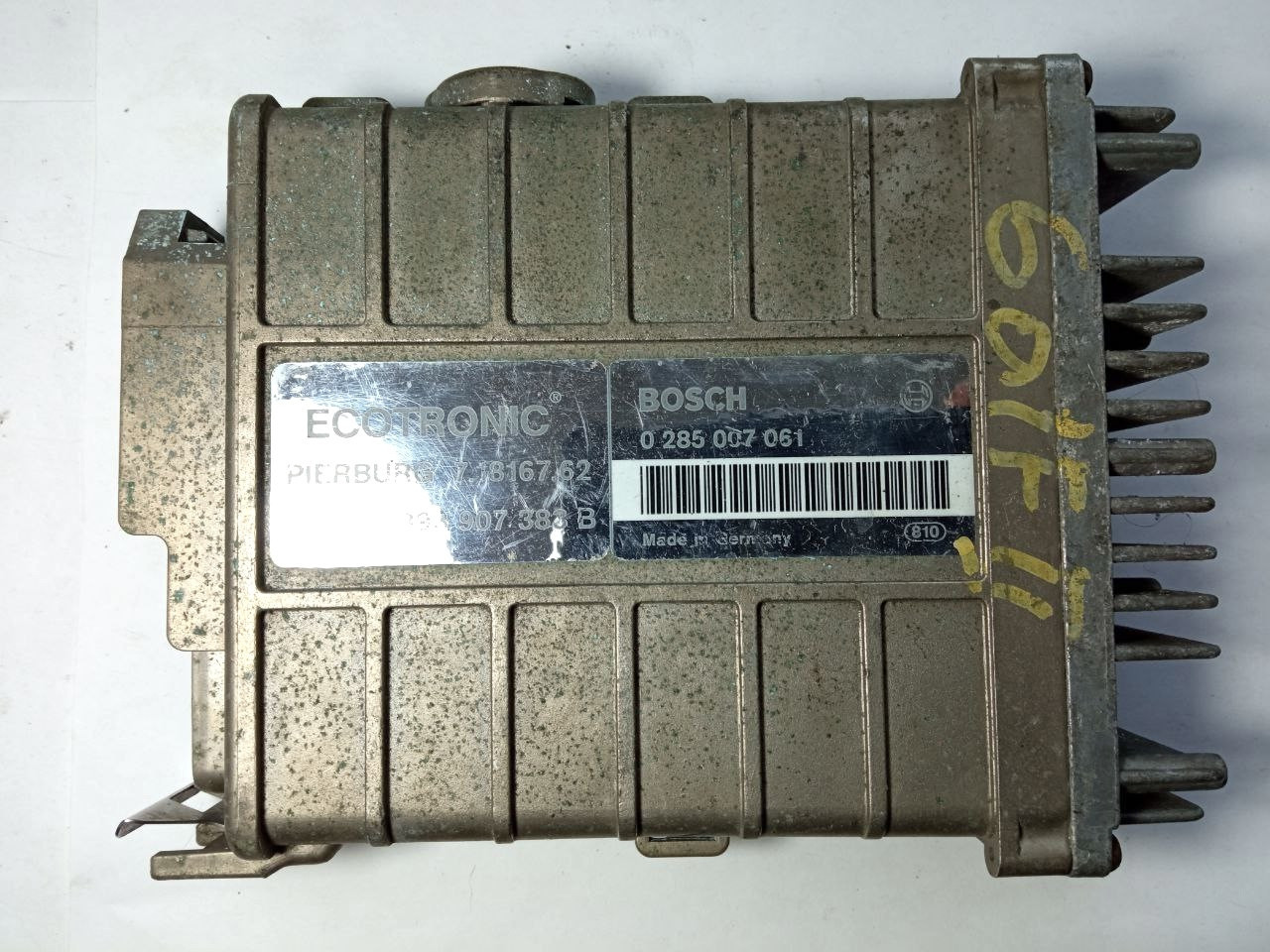 Електронний блок керування volkswagen golf 0285007061 / 893907383b