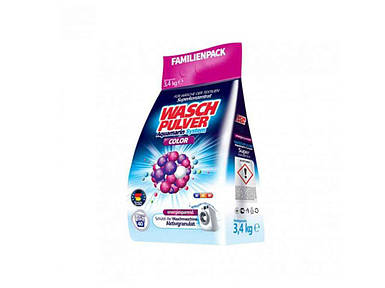 Порошок пральний автомат Color 3,4кг ТМ Wasсh Pulver FG