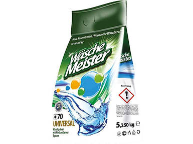 Порошок для прання UNIVERSAL 5.250кг ТМ Wasche Meister FG