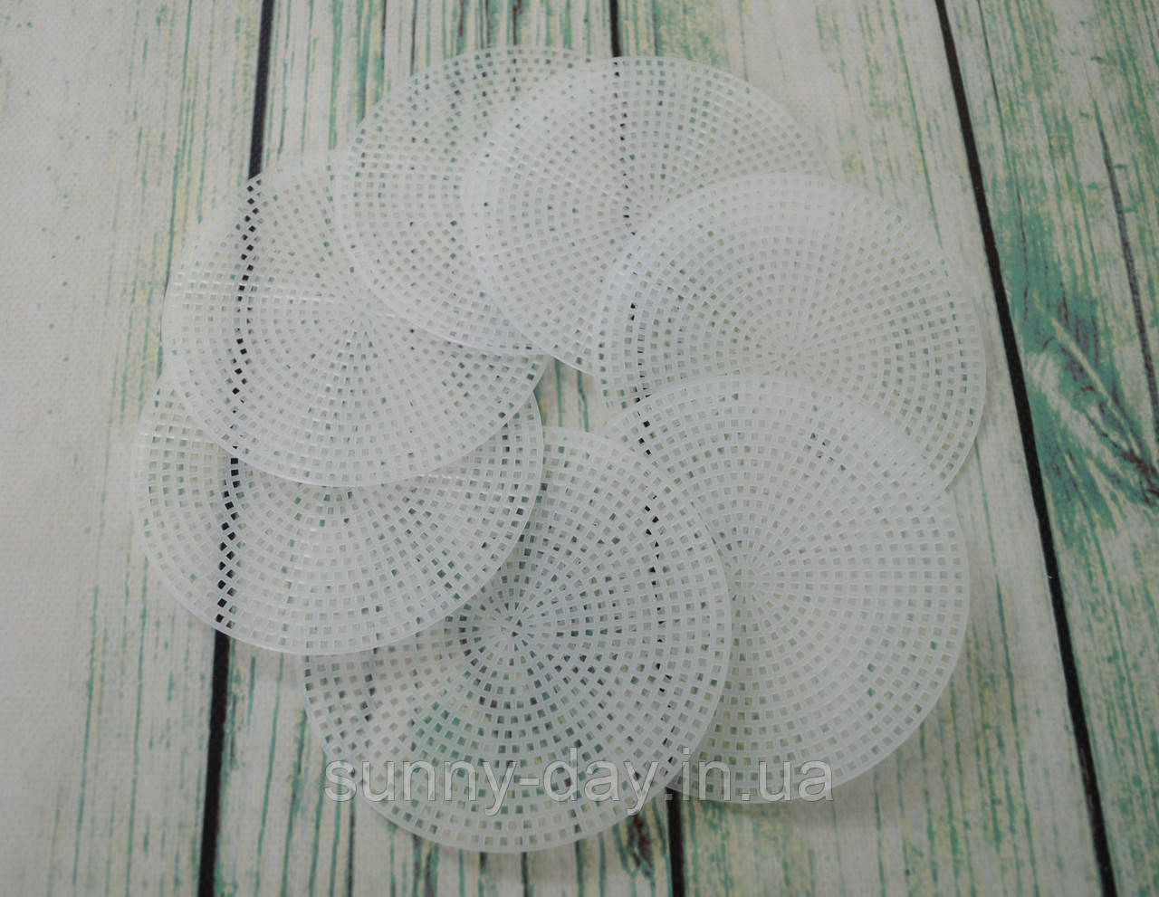 Пластикова канва фігурна - круг 115мм, фото 1
