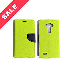 Чехол книжка "BOOK-COVER GP GOOSPERY" LG G4 Green