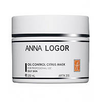 Цитрусова маска для жирної шкіри пастоподібний Anna Logor Oil Control Citrus Mask 250 мл