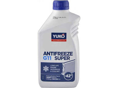 Антифриз автомобільний ANTIFREEZE-40 (Super G11) синій 1кг ТМ Yuko FG
