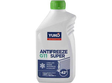 Антифриз автомобільний ANTIFREEZE-40 (Super G11) зелений 1кг ТМ Yuko FG