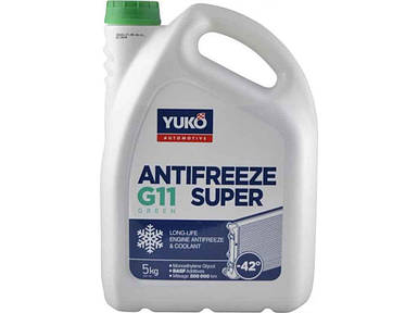 Антифриз автомобільний ANTIFREEZE-40 (Super G11) зелений 5кг ТМ Yuko FG