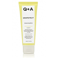 Q+A, Grapefruit Cleansing Balm, Очищающий бальзам для лица с грейпфрутом, 125 мл