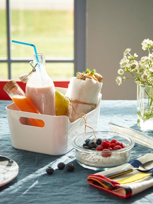 Купить Коробка IKEA VARIERA (ИКЕА ВАРЬЕРА). 30155019. Белая, цена 170 ...