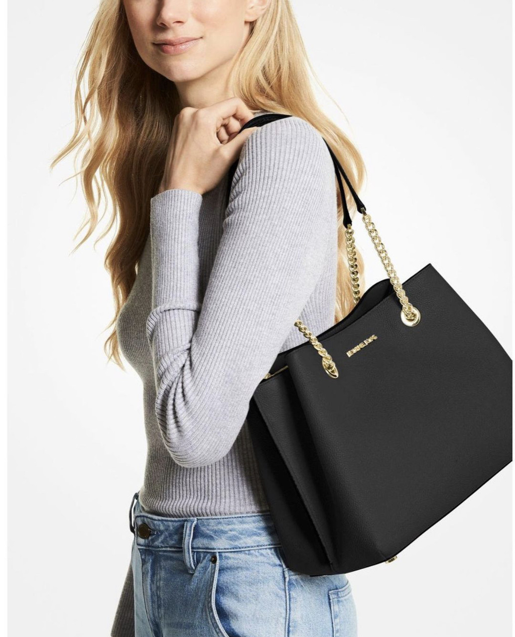 Pebbled leather cheap michael kors