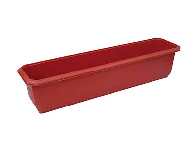 Ящик Кашпо балконне для квітів No2 790х180х145 мм теракот. ТМ КОНСЕНСУС FG