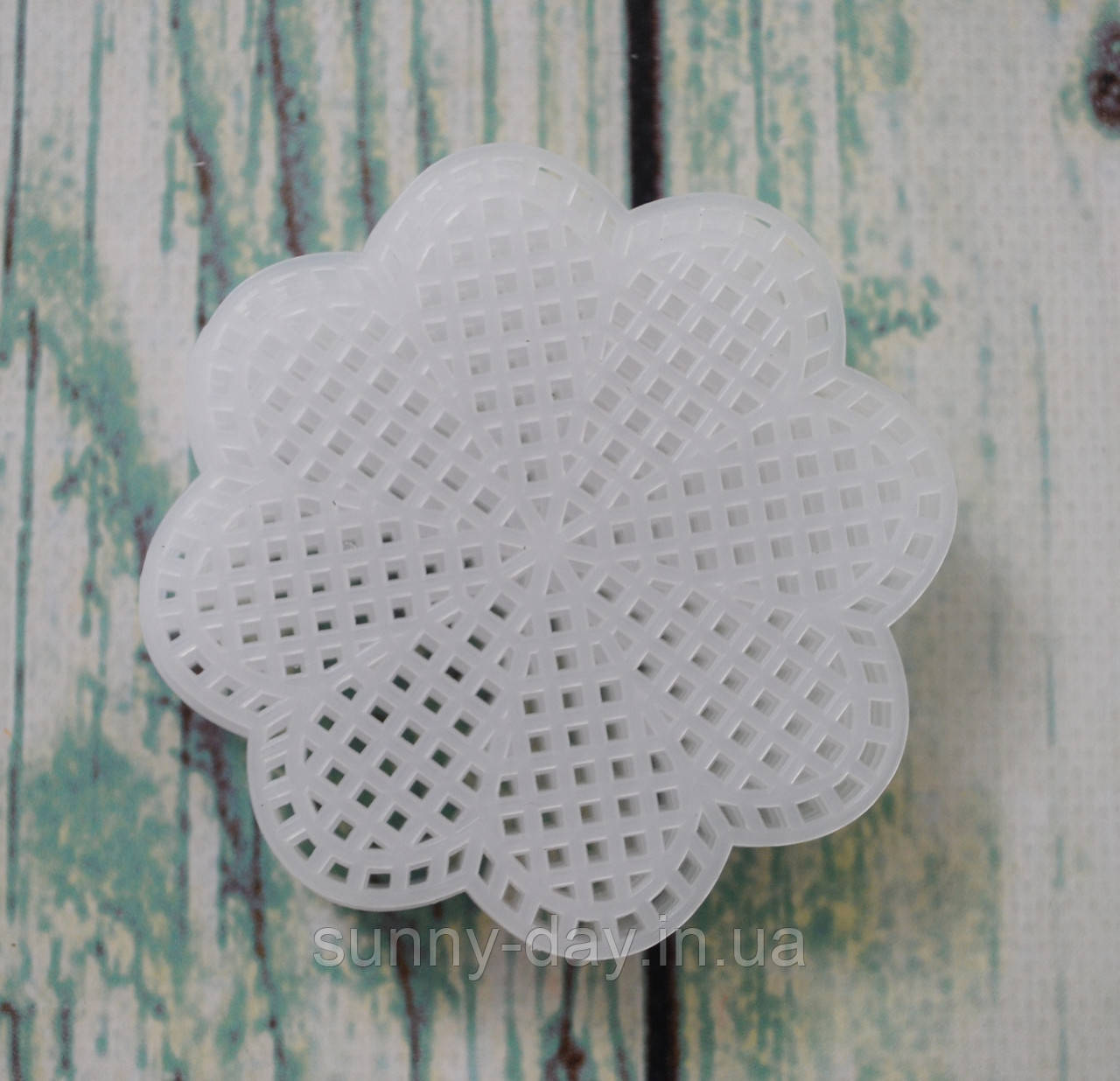 Пластикова канва фігурна - квітка, фото 1