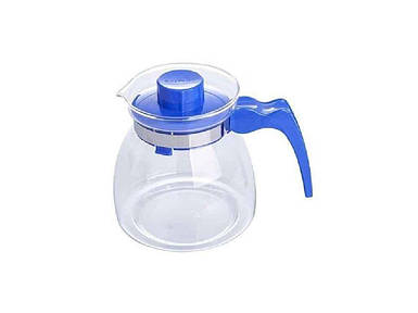 Чайник із заварником Єва 1,5л (колір - синій, червоний) CD EP 150Z ТМ TERMISIL FG