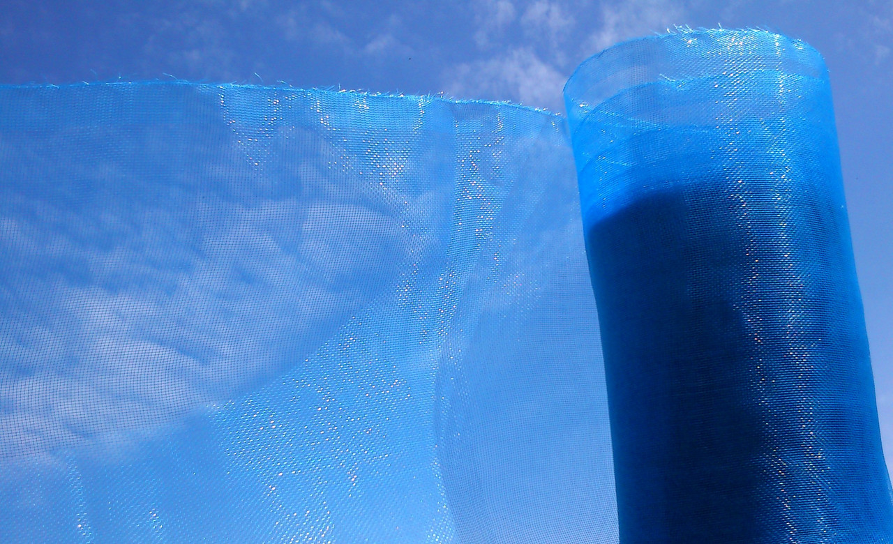 Защитная сетка от москитов, рулонная отрезная синего цвета для дома, террасы, беседки, ширина 1,2 м - фото 4 - id-p296192180