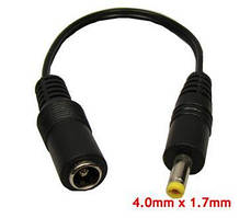 Перехідник зі штекера живлення 5.5-2.5 на 4.0-1.7