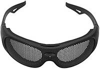 UV400 Iron Mesh Goggles, Airsoft Tactical Goggles, Tactical Military Metal Mesh Goggles for Shooting Tact