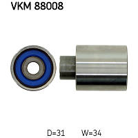 Ролик натяжителя ремня SKF VKM 88008