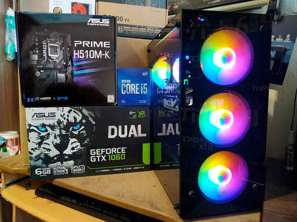 Intel i5 10400 4.3GHZ GTX1060 6GB 16GB DDR4