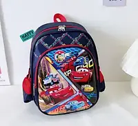 Дошкільний рюкзак тачки з маквіном в дитячий садок для хлопчика 4 5 6 років