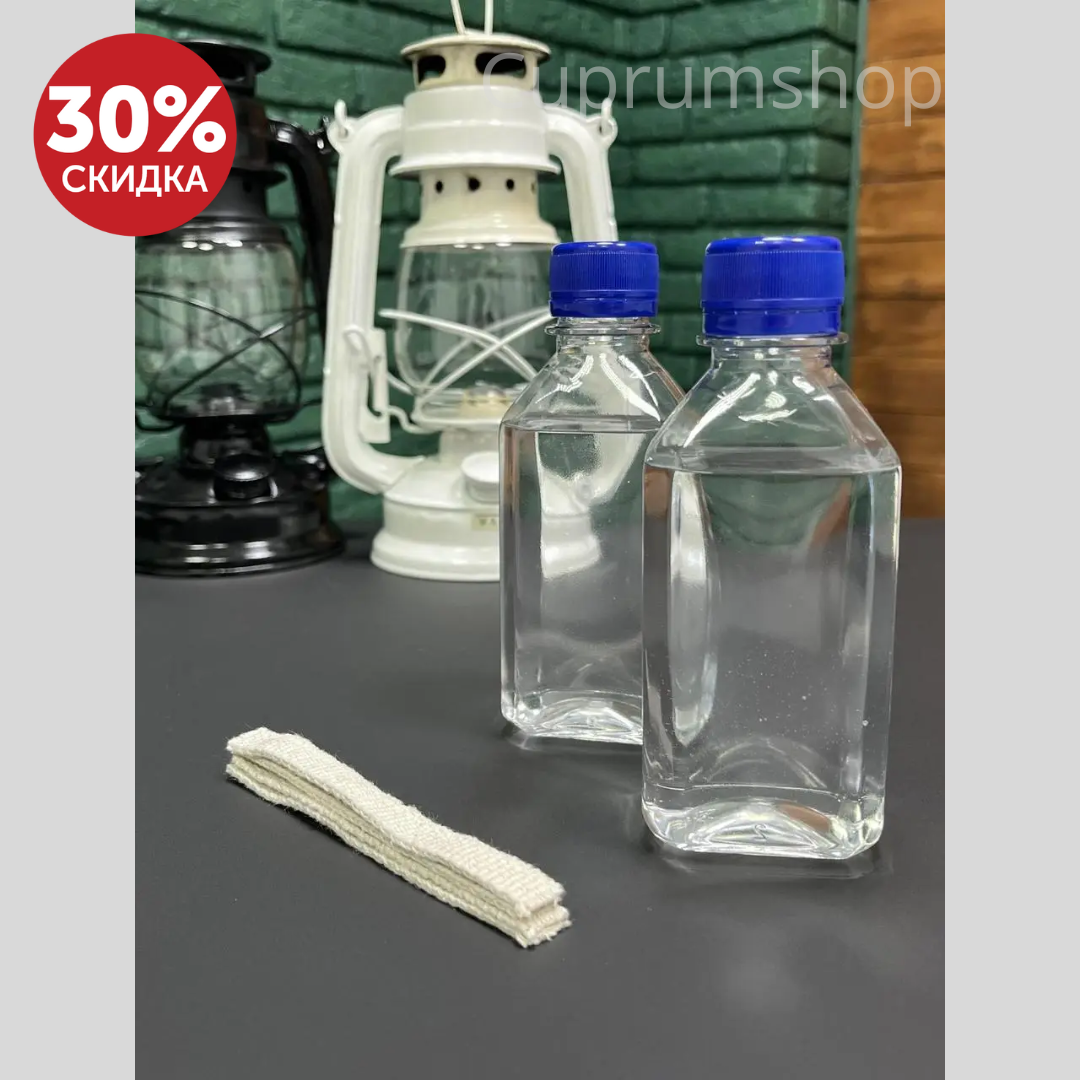 Набор для ламп, Набор топлива и фитилей для керосиновой лампы, Топливо ...